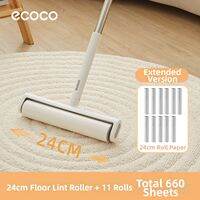 ecoco | Long Handle Large Rolling Lint Remover Roller