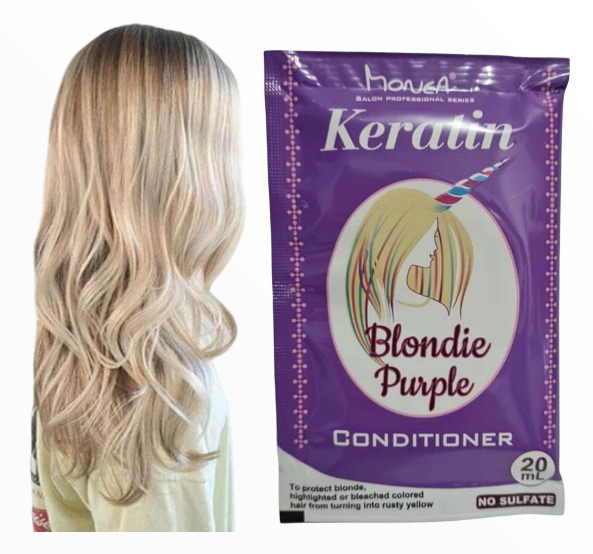 Monea keratin purple condioner sachet