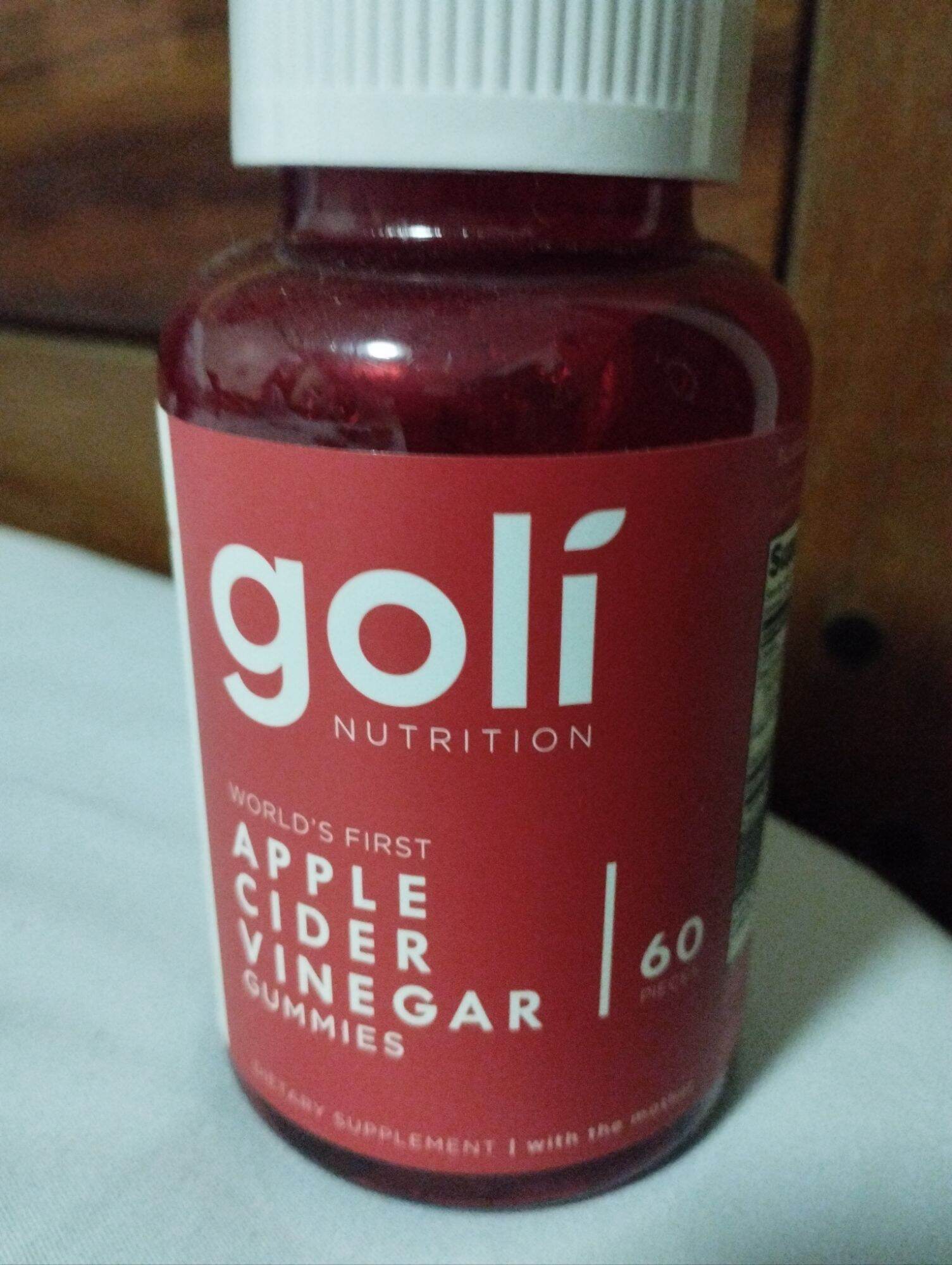 Goli Apple Cider Vinegar gummies, 60 pieces Lazada PH