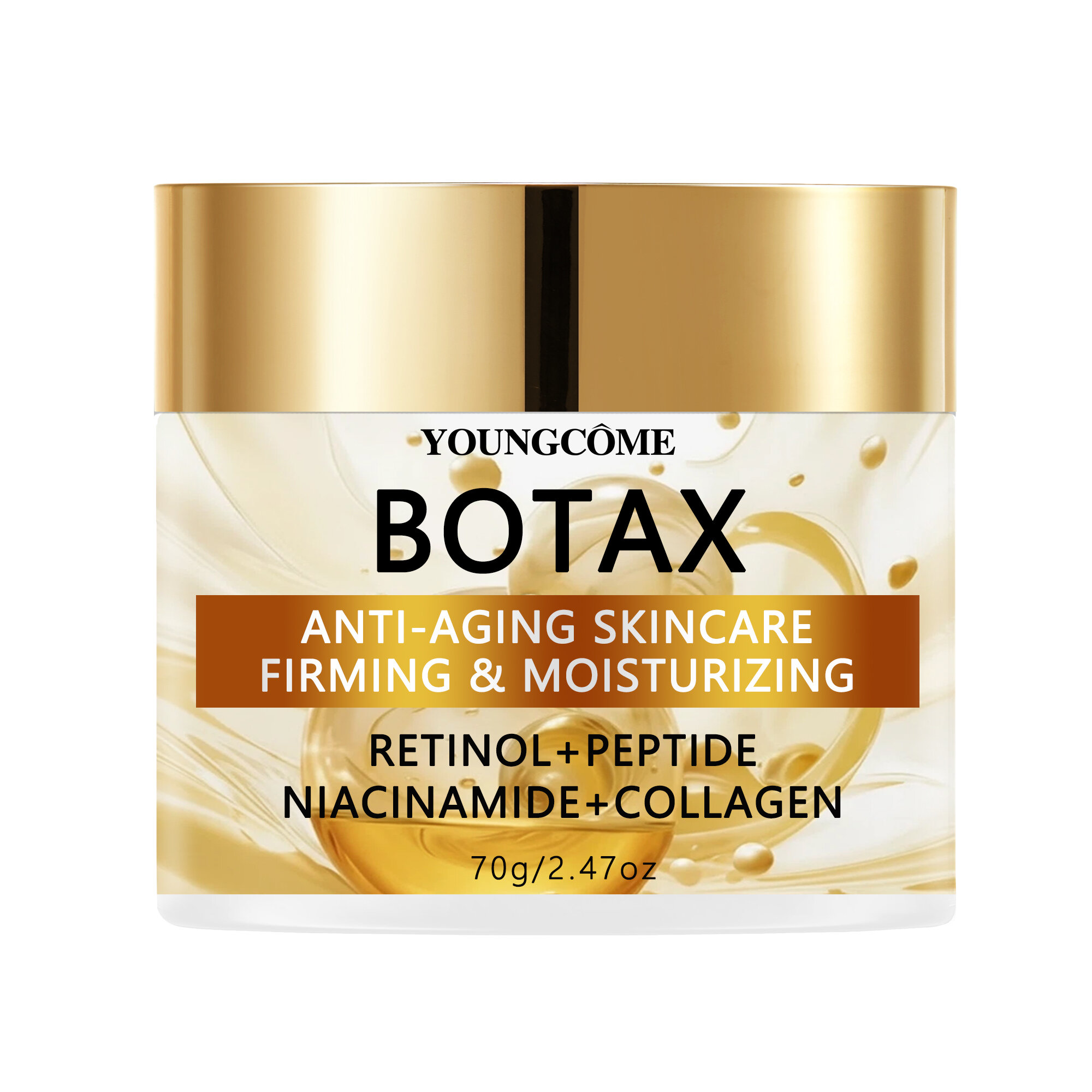 BOTAX Anti-Aging Skincare Cream with Retinol Peptides Niacinamide ...