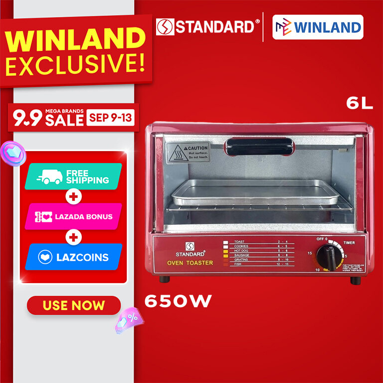 Winland 15 Minute Timer Oven Toaster