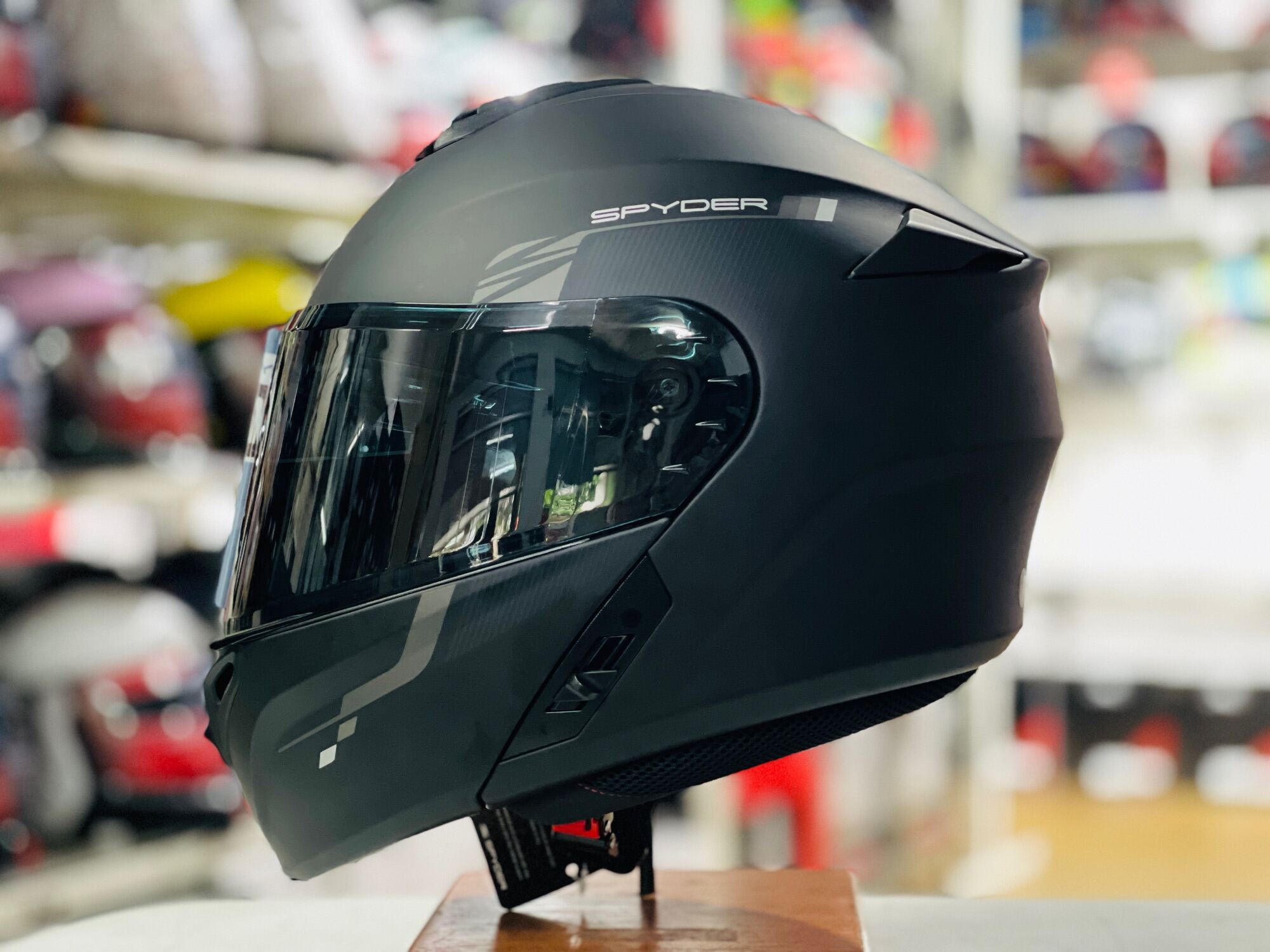 SPYDER ROVER PD V2 Modular Dual Visor Helmet + Free Clear Visor S0 ...