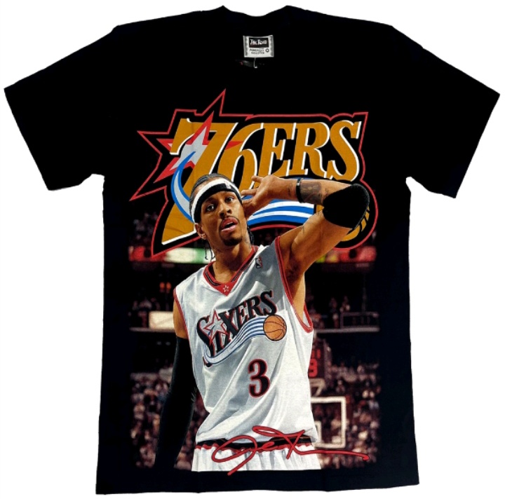 T-shirt NBA Black size L International in Synthetic - 22075877
