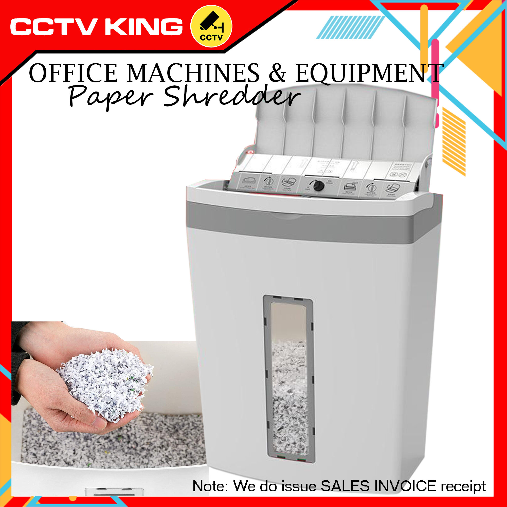 TENWIN Automatic Auto Feed Paper Shredder 80 Sheets, Paper shredding