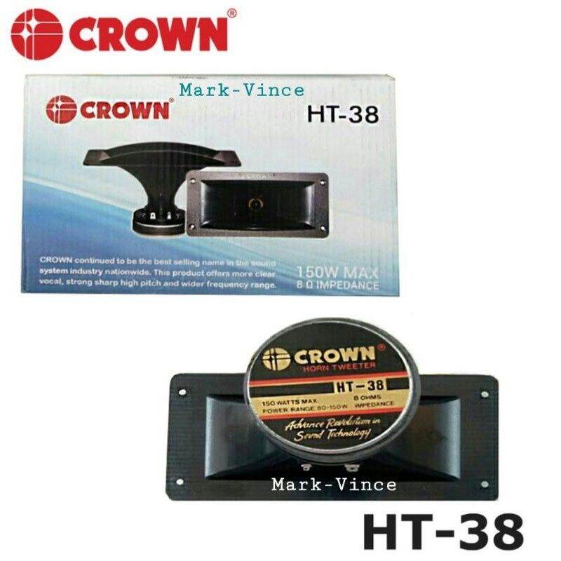 crown tweeter 150 watts