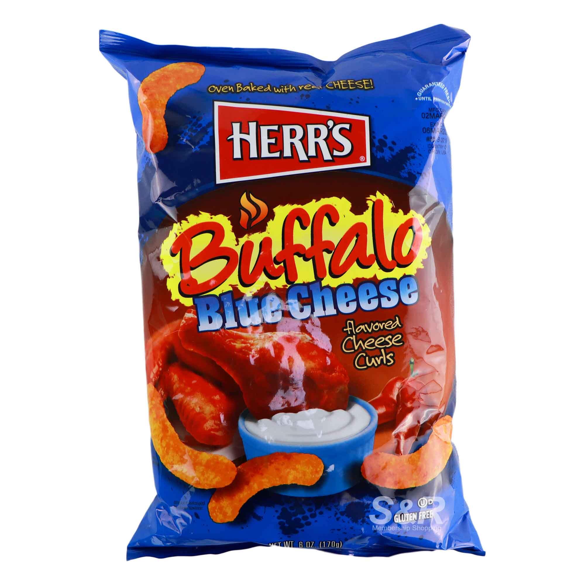 Herr's Buffalo Blue Cheese Flavored Cheese Curls 170g | Lazada PH