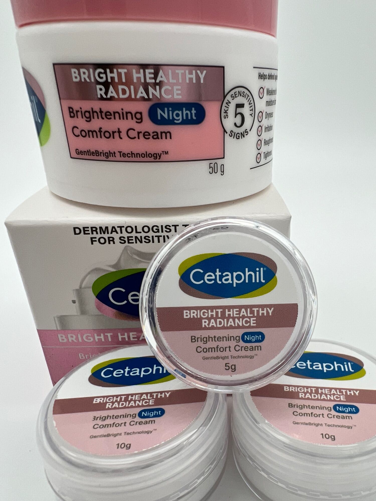 CETAPHIL Brightening Day/Night Cream - 5g/10g