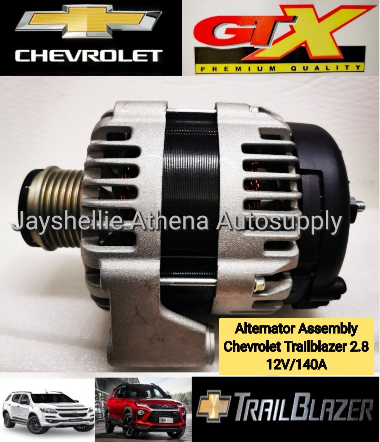 GTX Alternator Assembly for Chevrolet Trailblazer 12V/140A Lazada PH