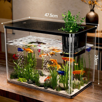 XINGYOU | Compact Pet Fish & Turtle Breeding Transparent Aquarium