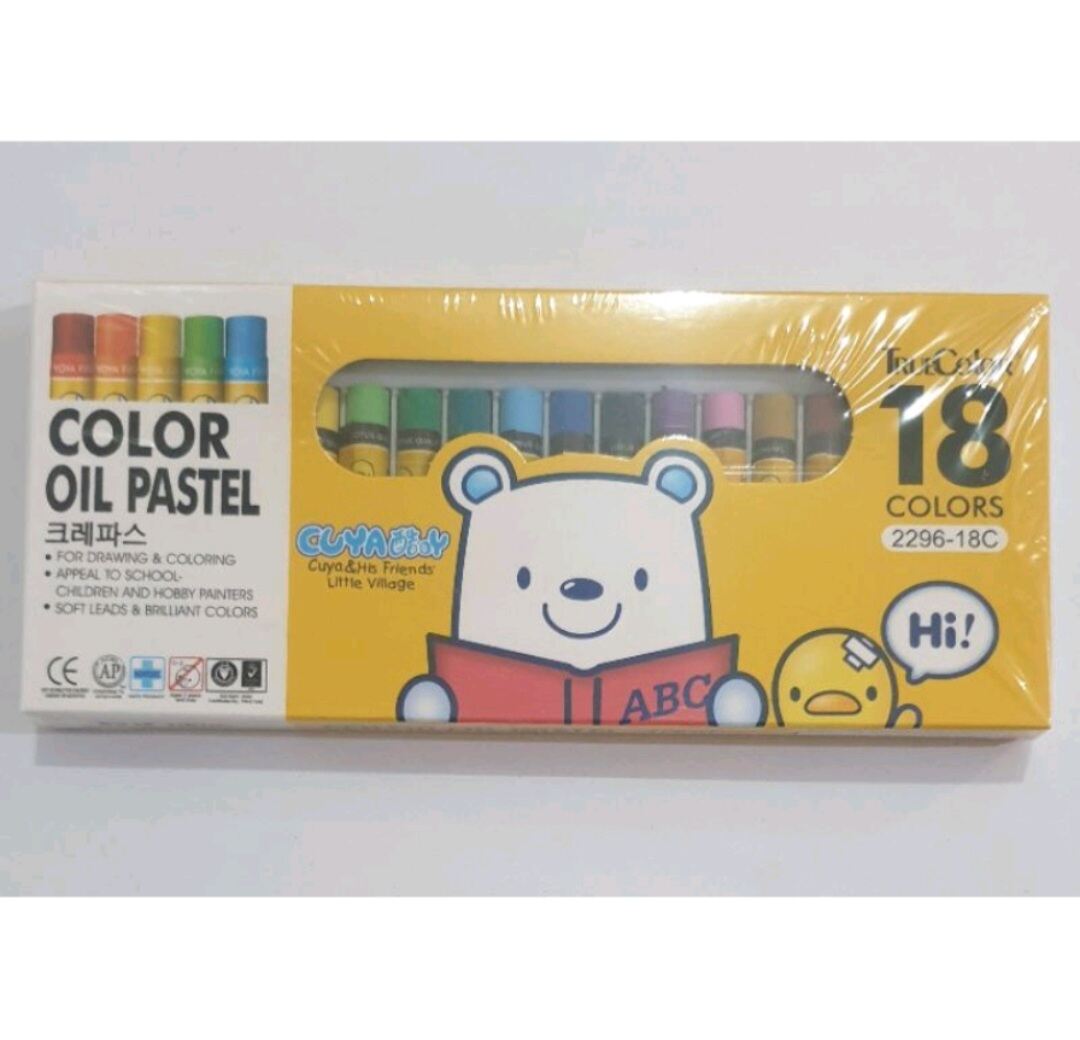 True Colors Oil Pastel 18 Colors Lazada PH