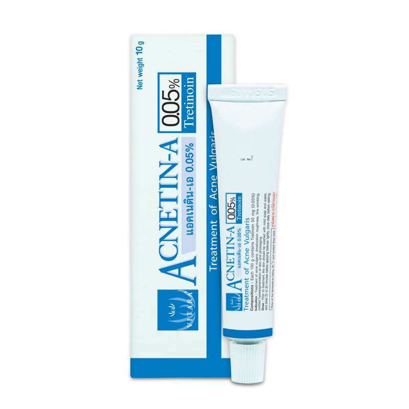 ORIGINAL VITARA ACNETIN-A CREAM 0.025% | 0.05% 10g FOR ACNE FROM