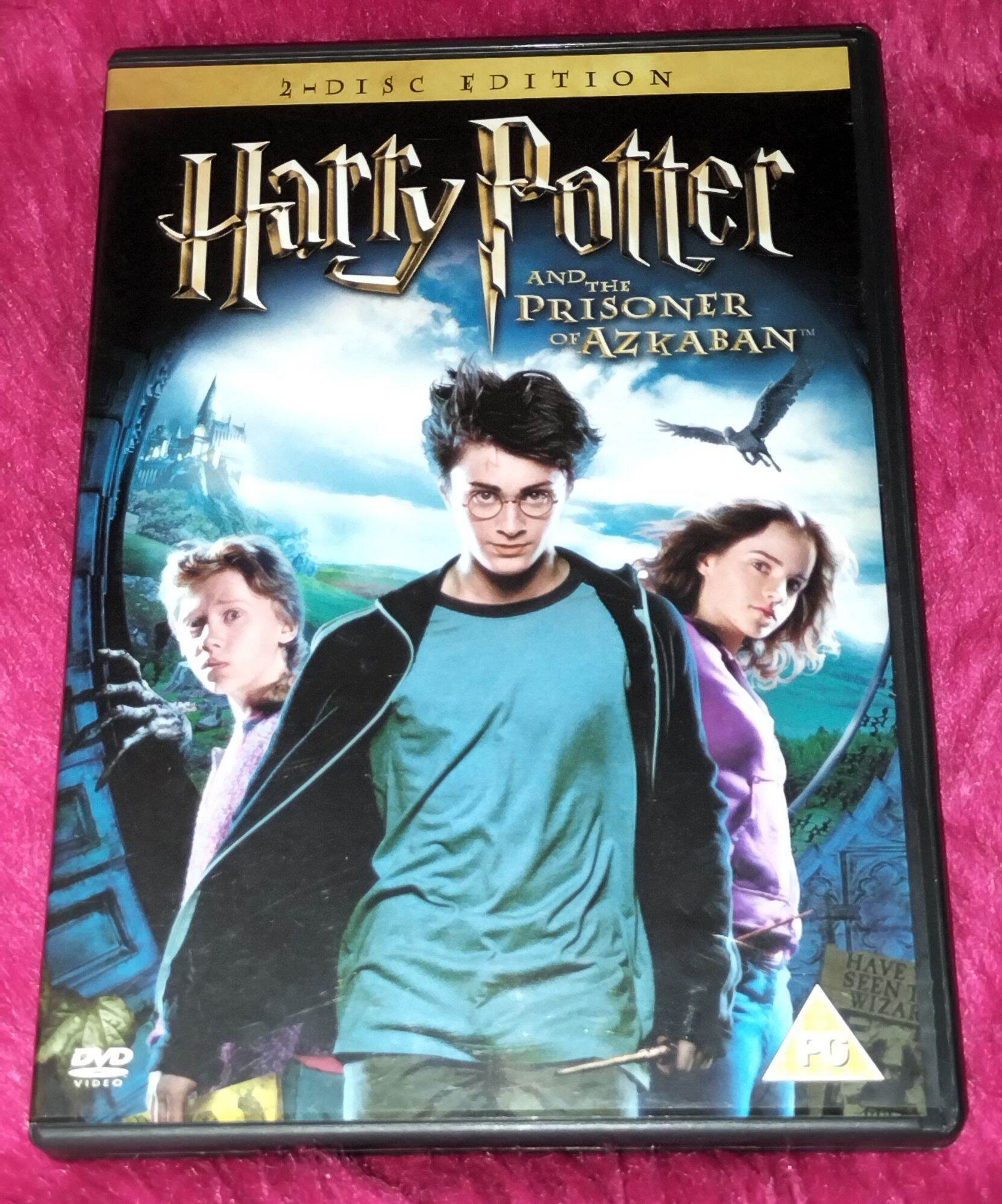 HARRY POTTER AND THE PRISONER OF AZKABAN MOVIE DVD 2 DISC (PRELOVED ...