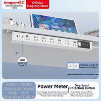 lengon | Desk Underneath PDU Power Strip Fast USB Charging