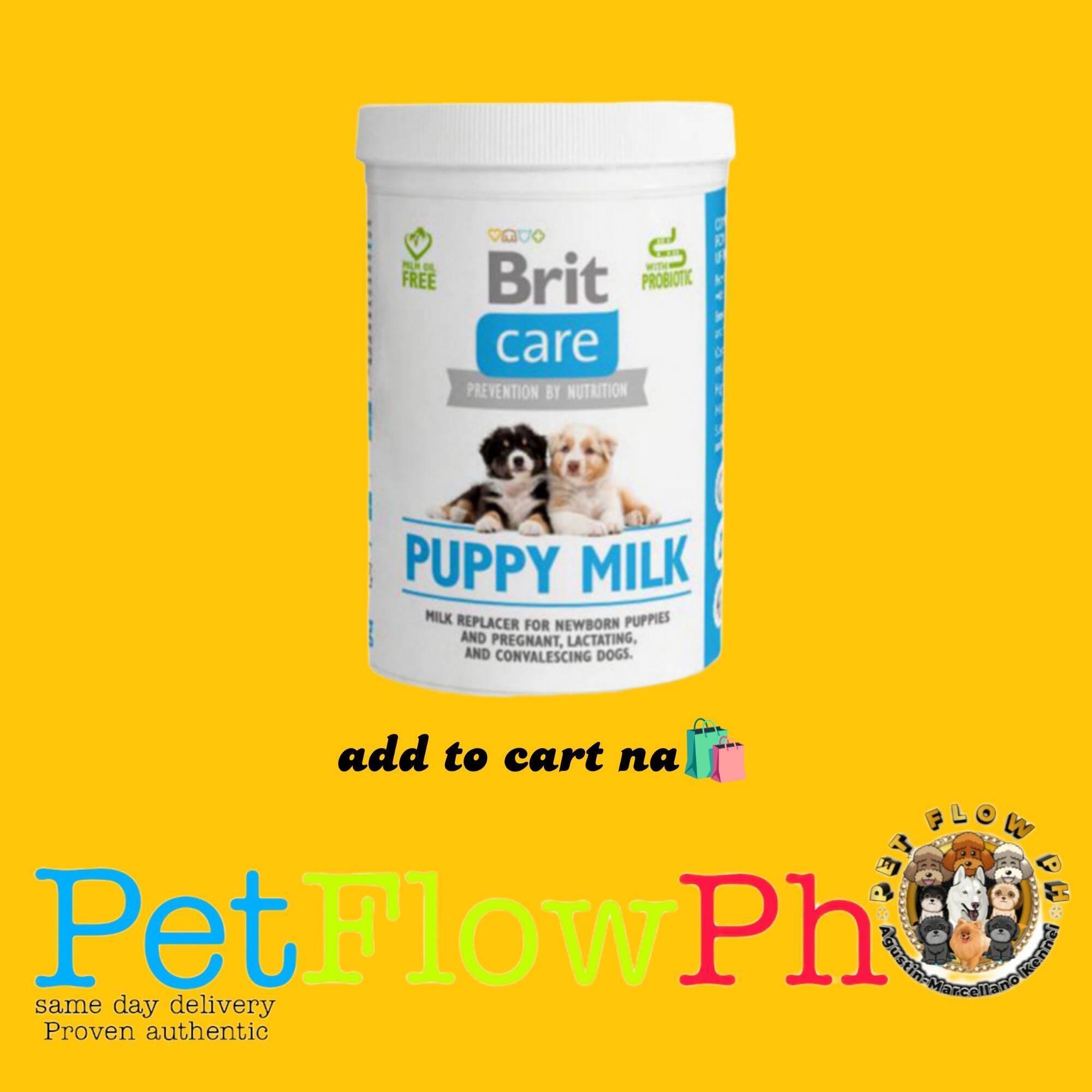 brit care puppy milk