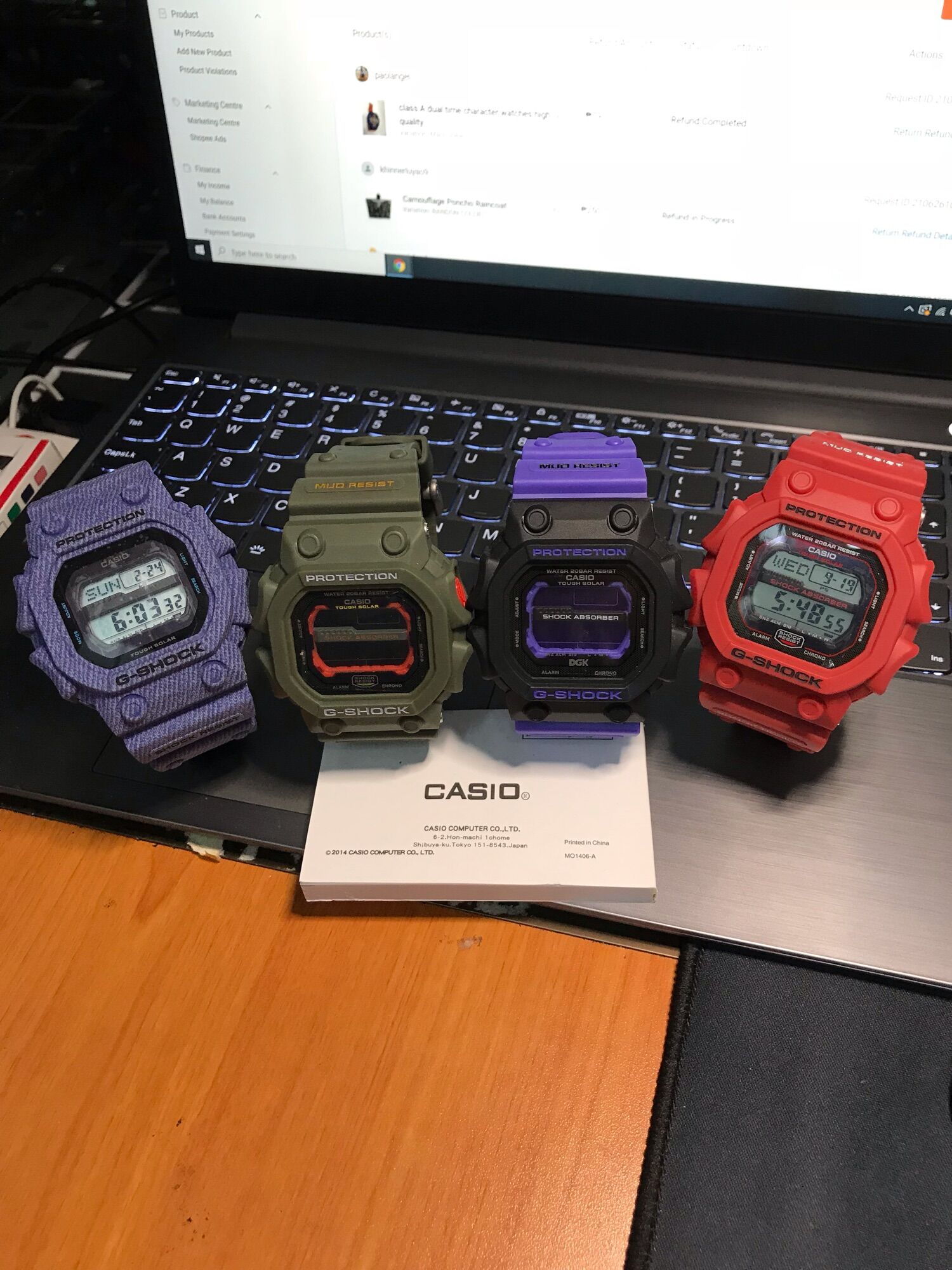 G Shock King Blue Black Black | New PGMall