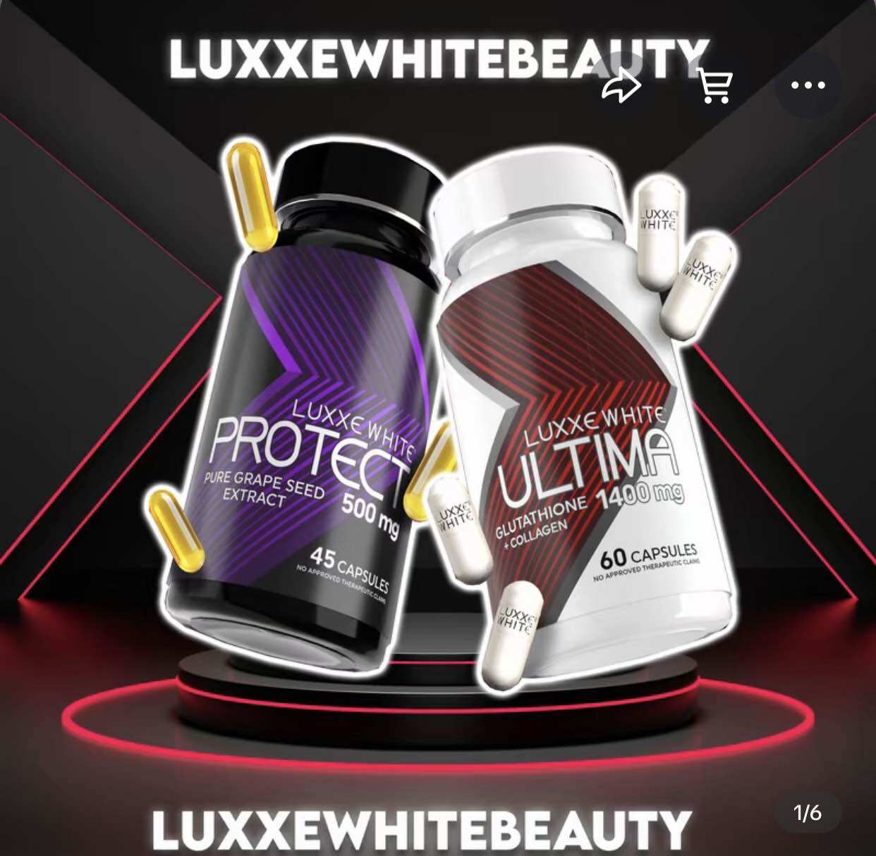 LUXXE WHITE ULTIMA ORIGINAL AND LUXXE PROTECT COMBO SET ,Frontrow  glutathione, NEW luxxe white ultima , luxxe protect Luxxe White Ultima  Glutathione + Collagen 1400mg Supplement with Oral Sunblock | Lazada PH