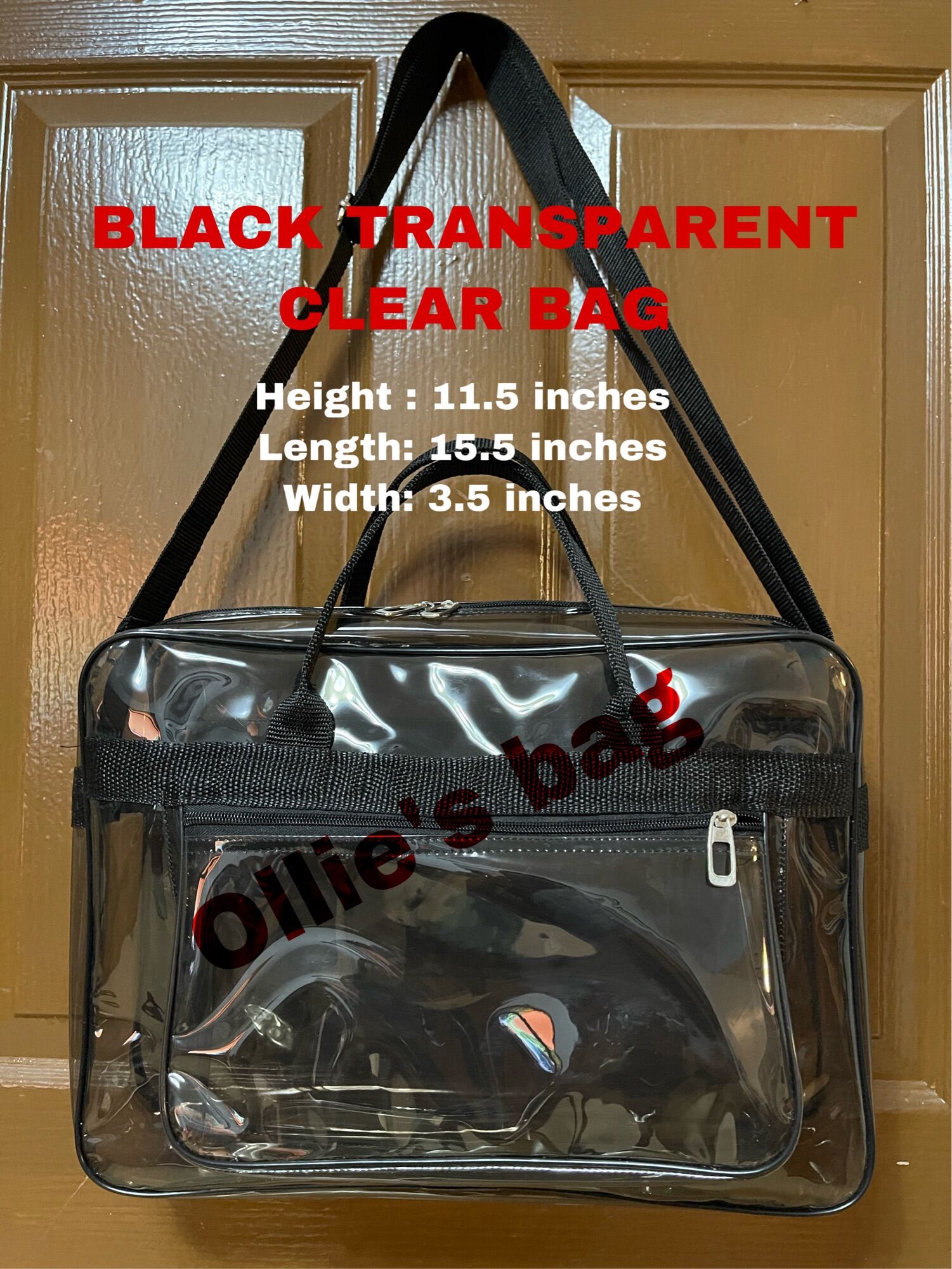 Transparent bag lazada new arrivals