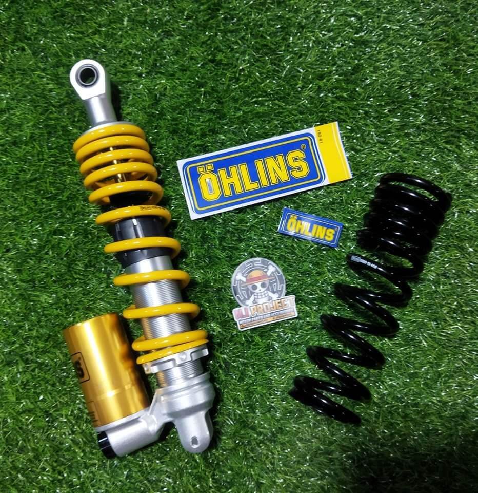 OHLINS SHOCK FOR HONDA CLICK WITH BLACK SPRING (325 330MM) Lazada PH