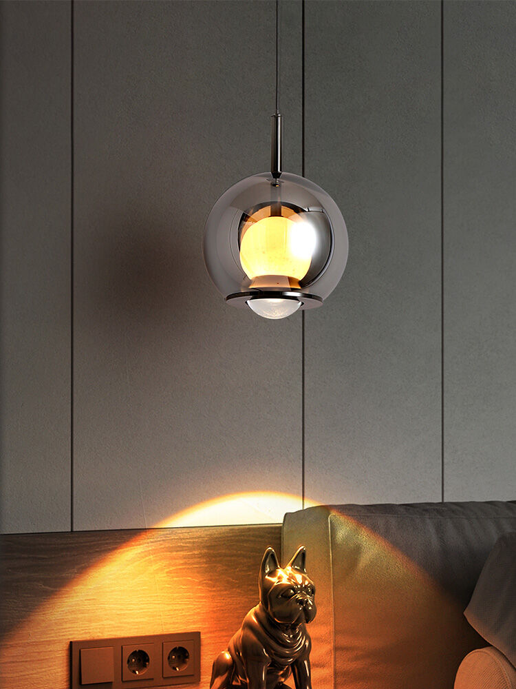 QIDUN | Designer Marble Glass Adjustable Pendant Light Presyo 3,452 Piso*Libreng Shipping