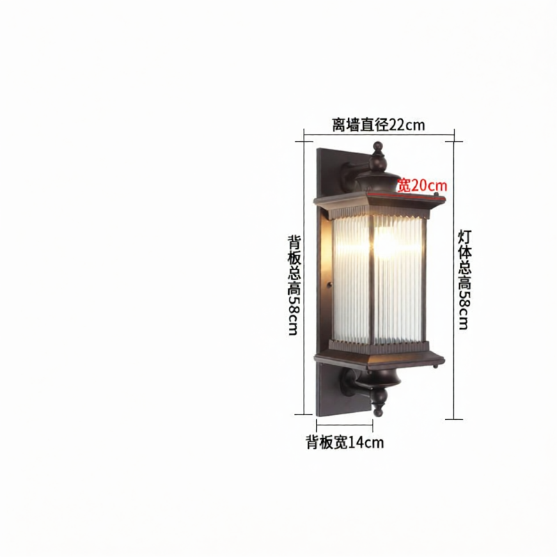 DUOSHANG | Waterproof Outdoor LED Wall Light