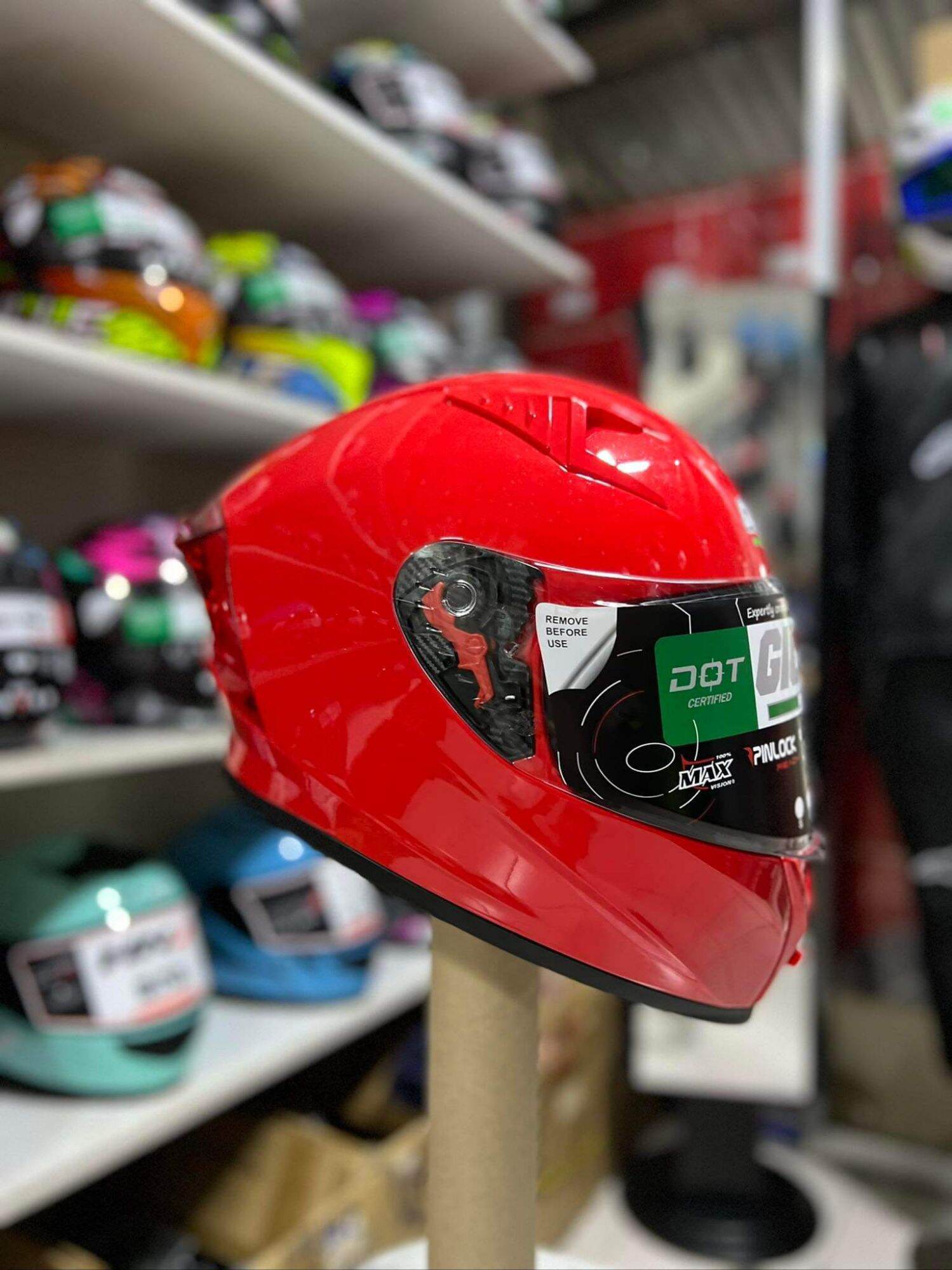 GILLE GTS V1 dualvisor fullface motorcycle helmet. 
