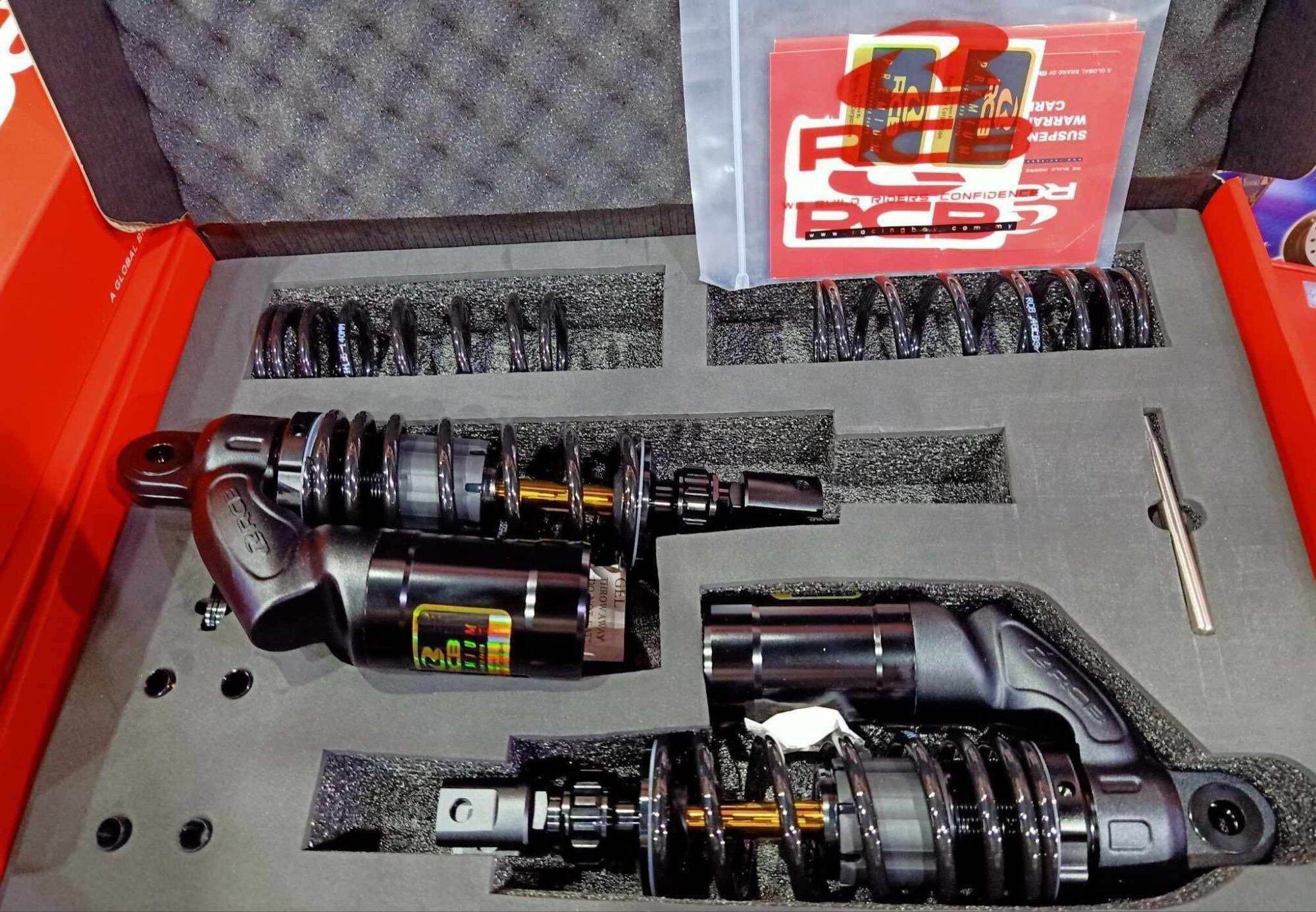 Aerox Nvx Nmax トリシティ RCBリアサス RCB VS SERIES 275MM REAR