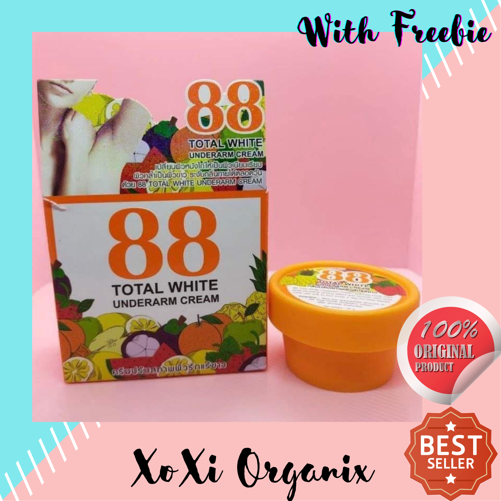 88 Total White Underarm Whitening Cream - 35g | 5 to 7 days Visible ...