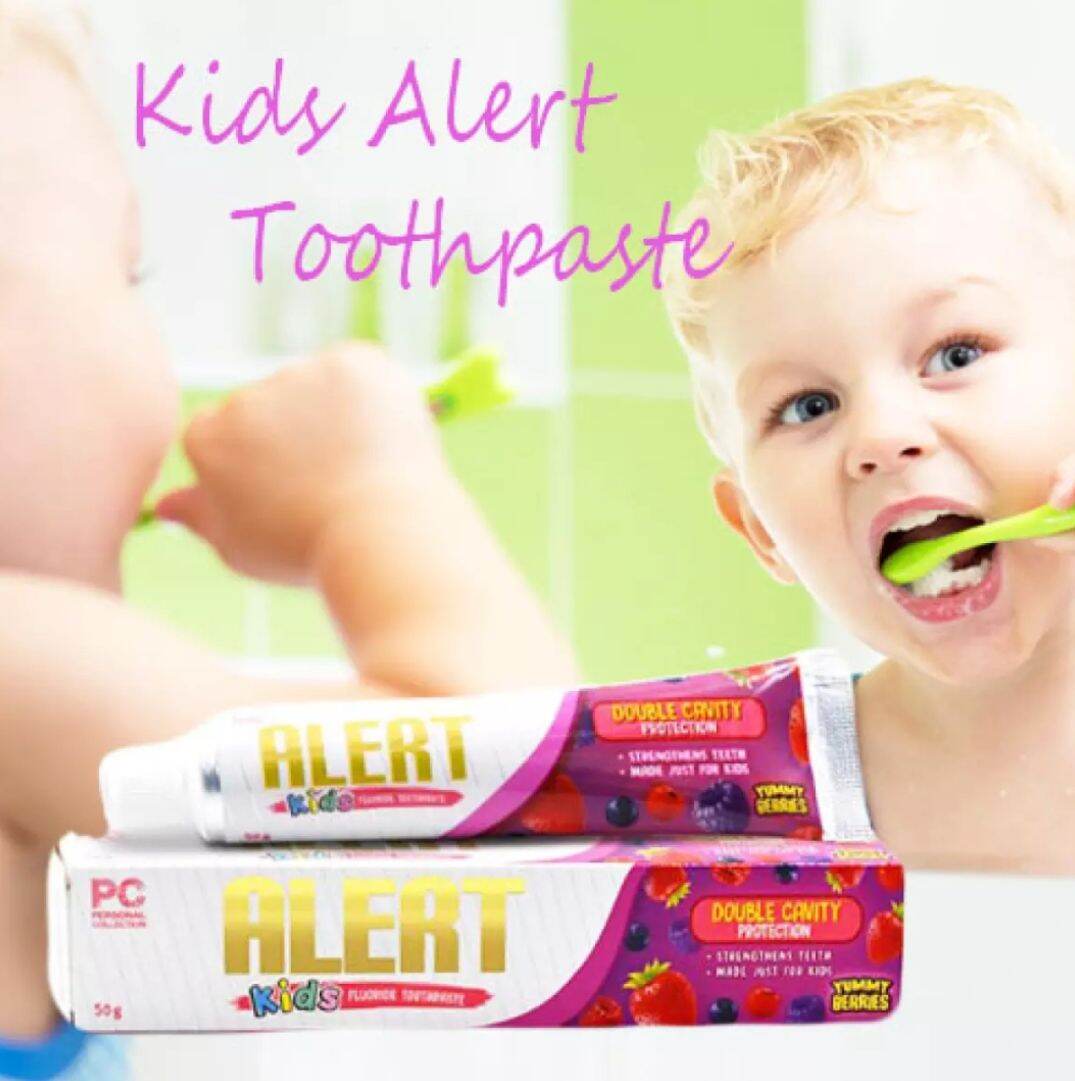 pc alert toothpaste