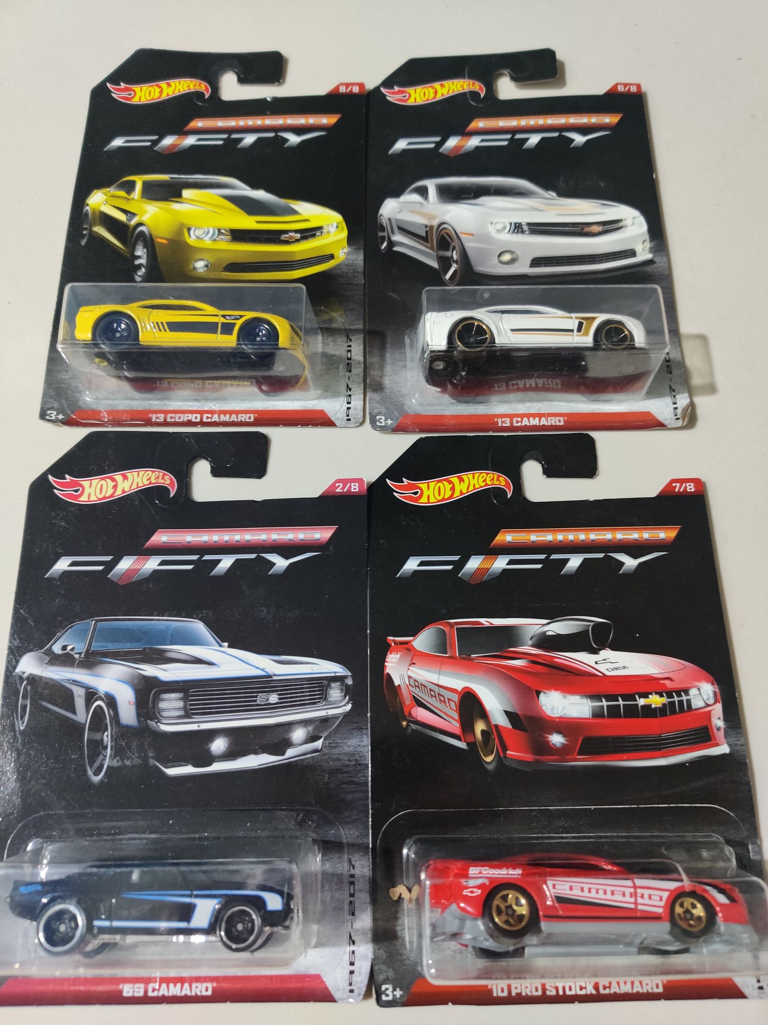 For Sale Hot Wheels Camaro Fifty 50th anniversary (Complete set of 8) |  Lazada PH