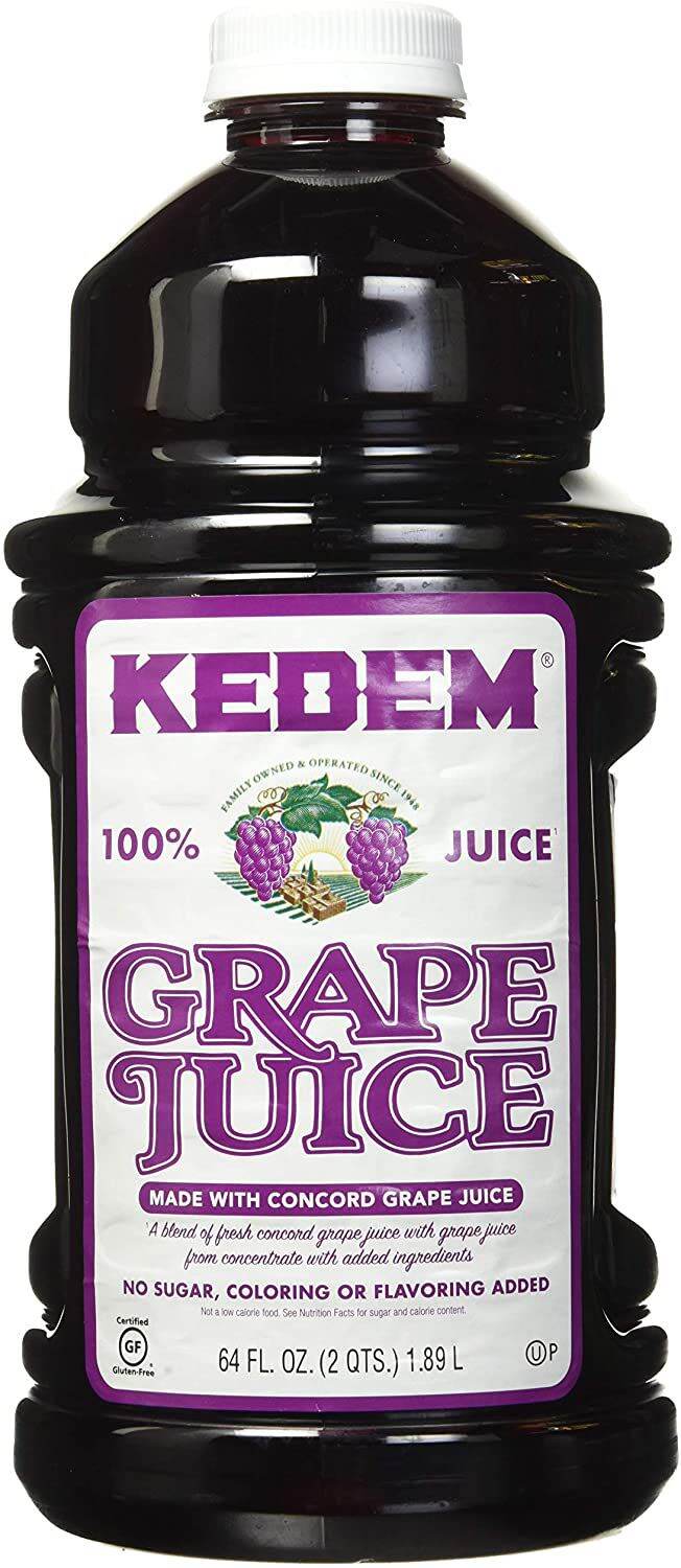 ( MILIANA ) KEDEM 100 Pure Kosher Grape Juice 96fl. oz Lazada PH