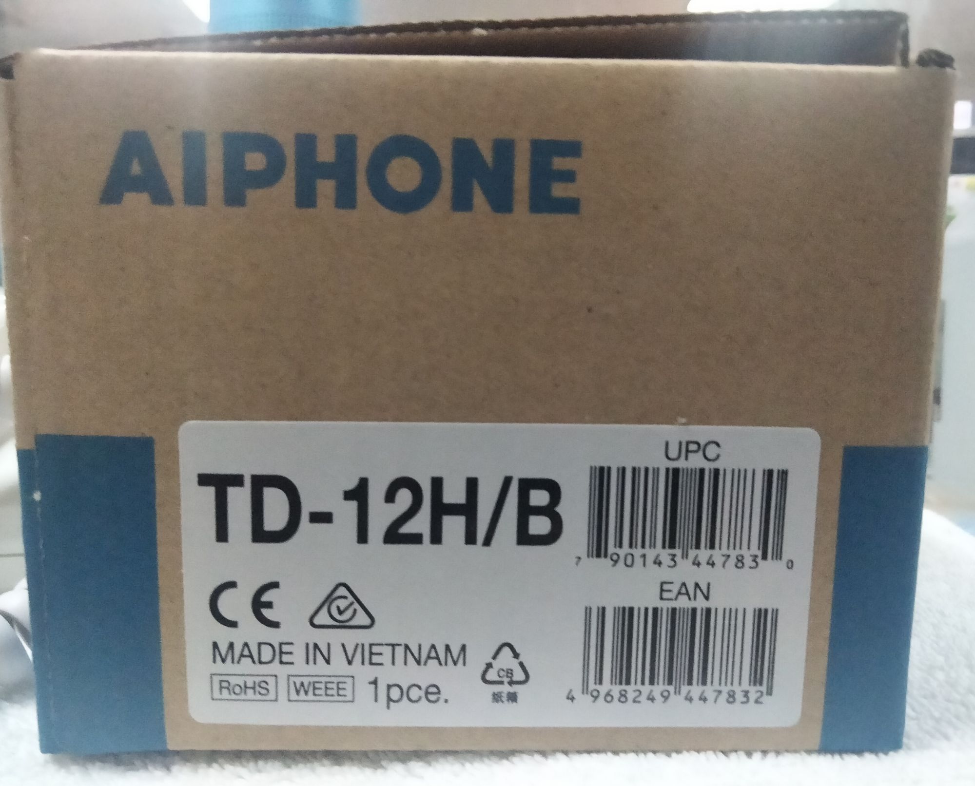 AIPHONE HANDSET INTERCOM 12 STATION (TD-12H/B) Lazada PH
