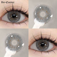 Bio-essence 1Pair Natural Colored Contact Lenses for Eyes Brown Fog Pearl Lens Korean Lenses Eye Color Pupils Year