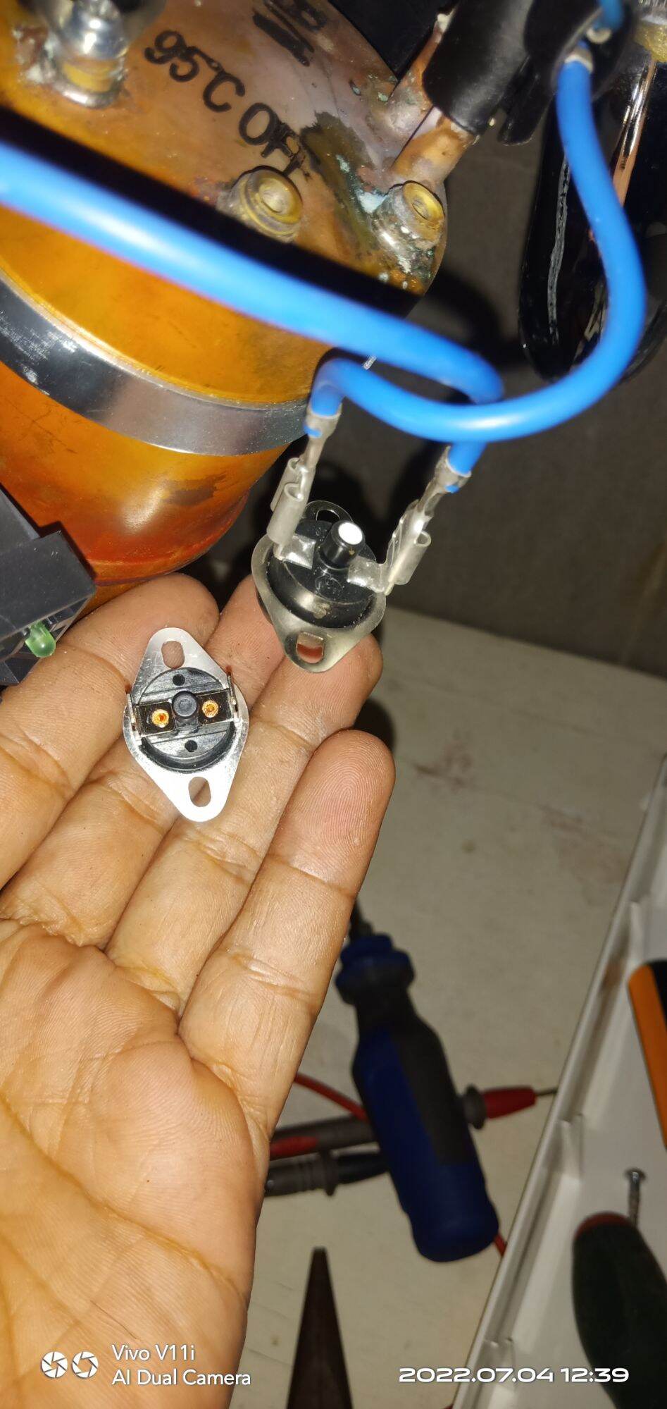 Panasonic Instant Water Heater Thermostat Resetable model DH6GM3