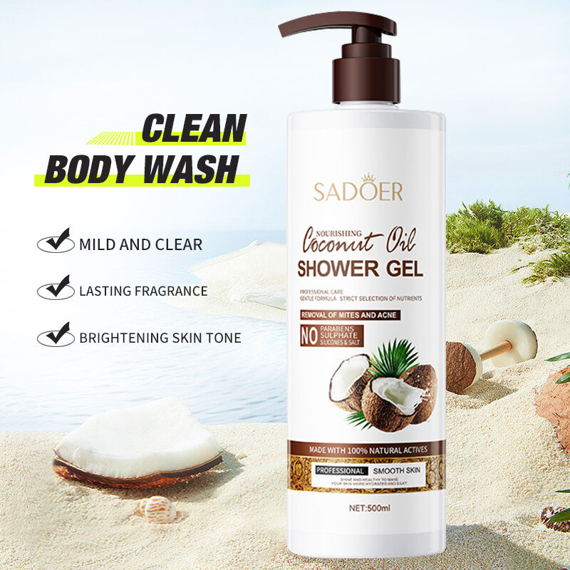 Coconut Oil Body Wash - Deep Clean & Moisturize Krave Skin International