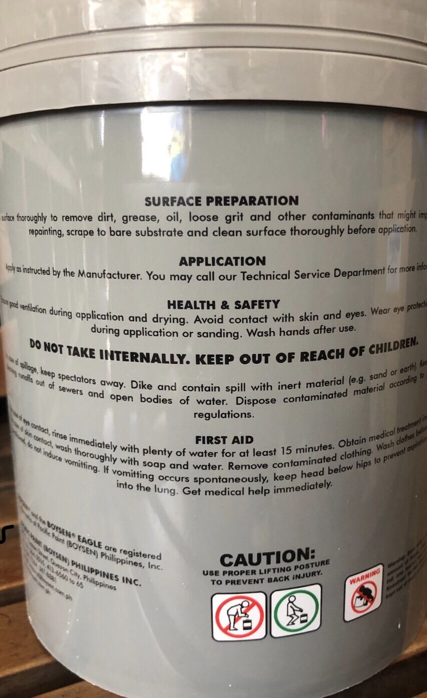 Konstrukt (boysen) 16liters acrylic skimcoat Lazada PH