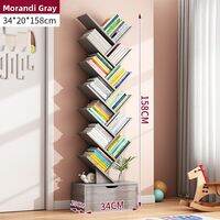 SuoErnuo | Tree-shaped Creative Narrow Multi-level Bookshelf