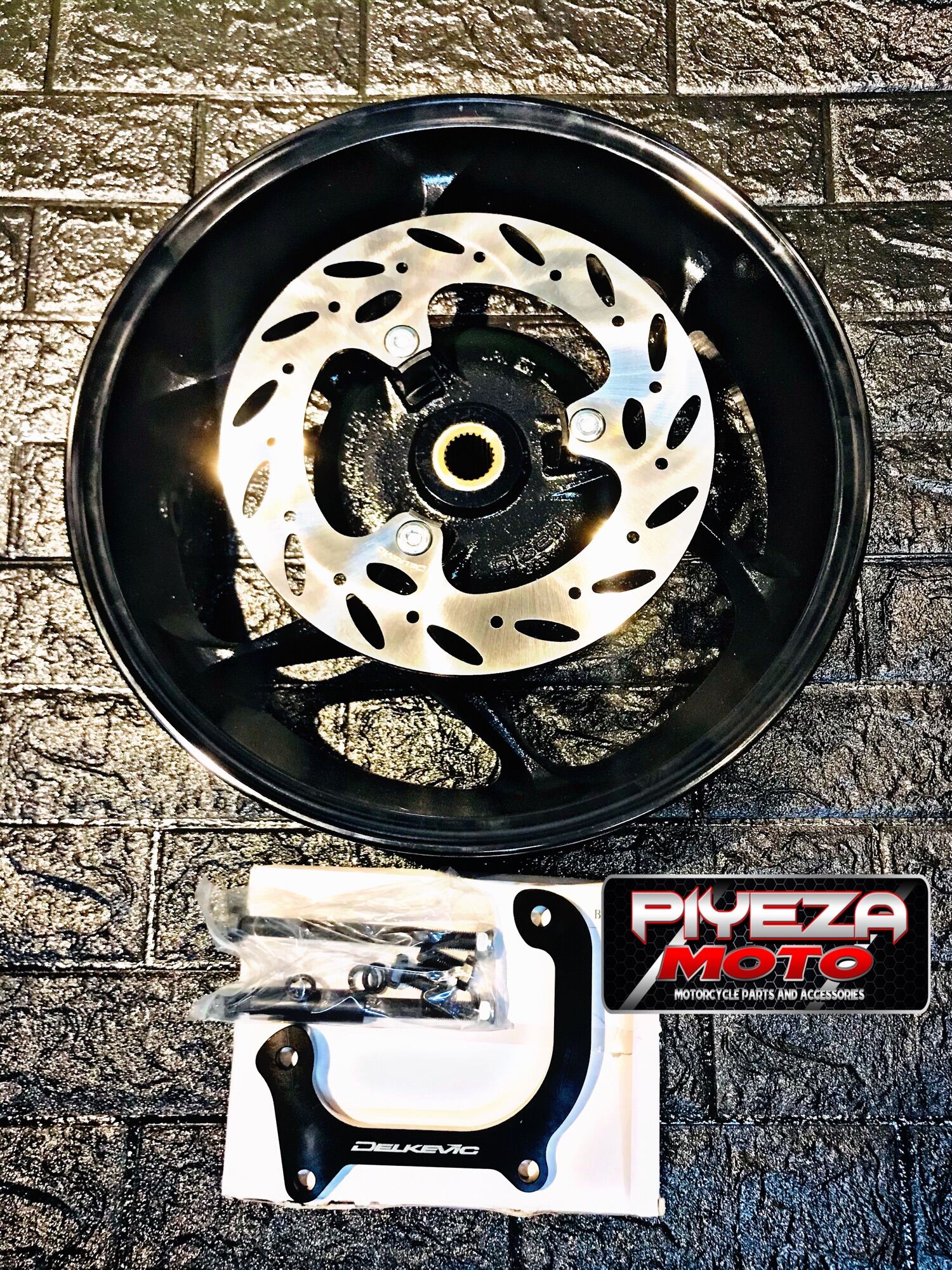 ASIO MAGS BY DELKEVIC / AEROX V1/V2 (FRONT DUAL DISC READY, REAR DISC BRAKE READY) Lazada PH