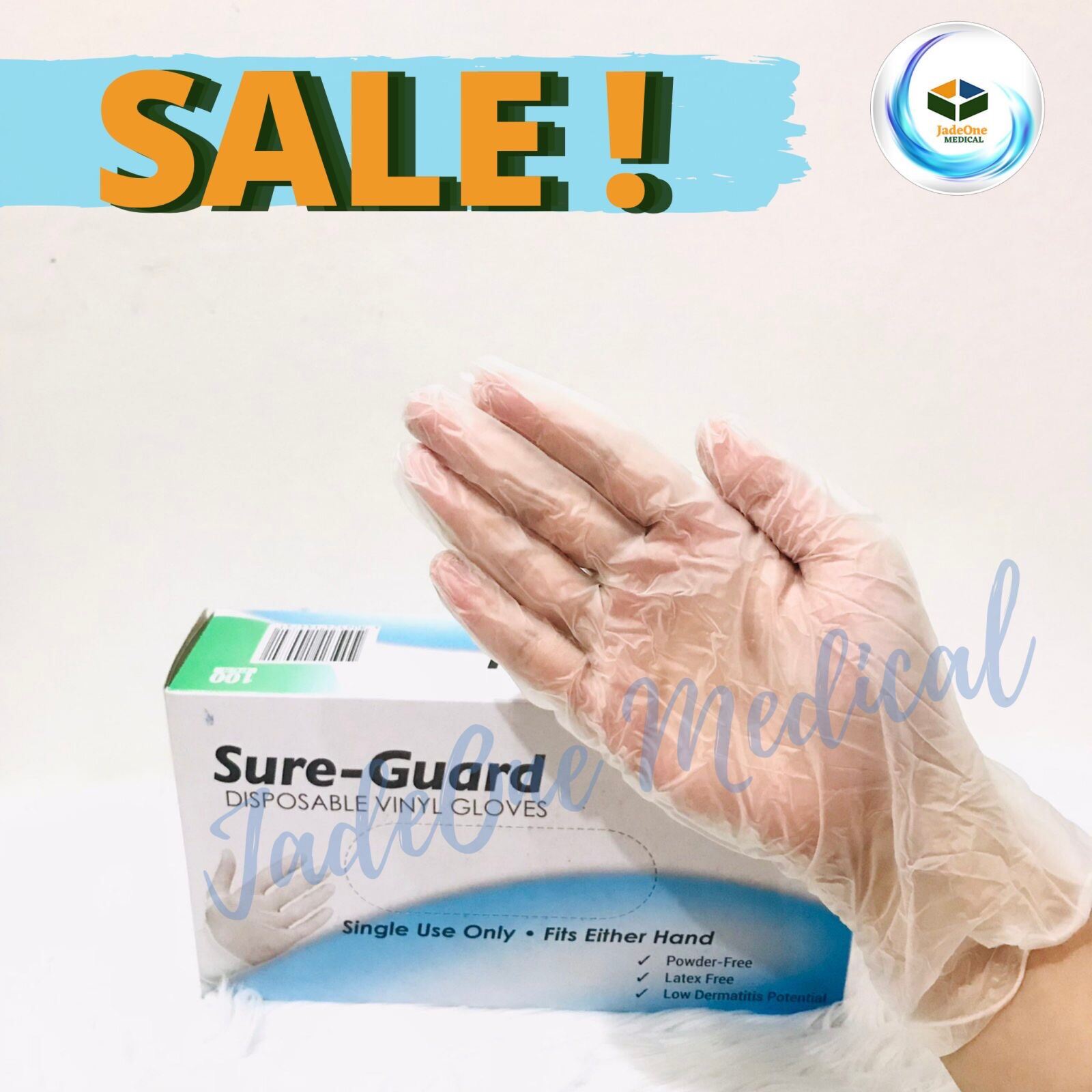 SUREGUARD Disposable Vinyl Gloves Lazada PH
