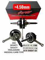 MTRT Racing Crankshaft Assy +4.50mm for Mio Sporty Soulty Fino Amore Miosoul Carb type Up Down Stroke Each +2.25mm