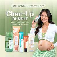SKINdough Glow-Up Bundle: FaceWash 120ml + Serum + Moisturizer + Sunscreen 50ml + Lotion 250ml