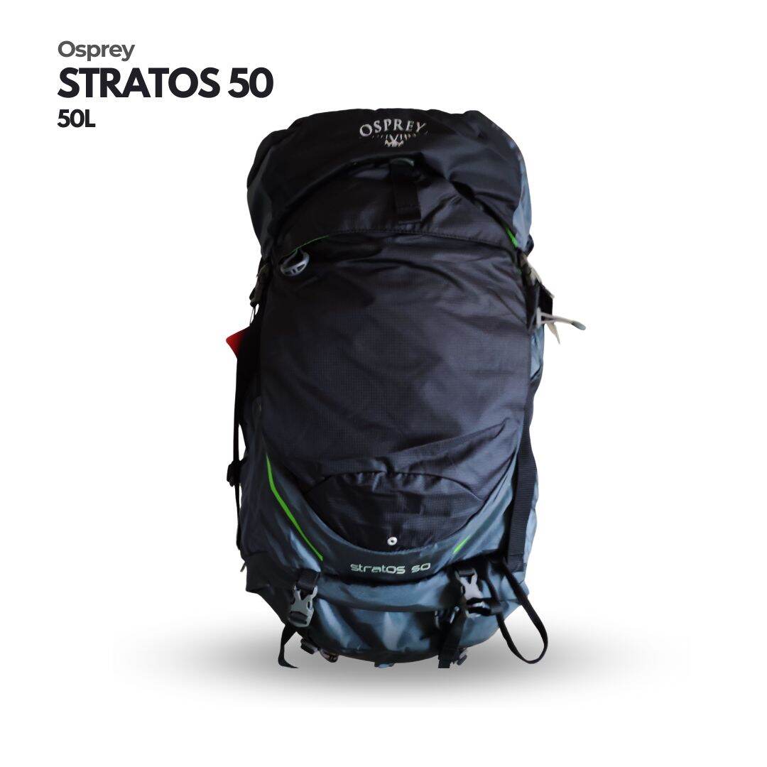 osprey stratos 50 black