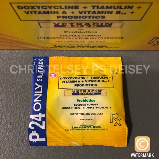 Univet Vetracin Gold 5g New Packaging Lazada PH