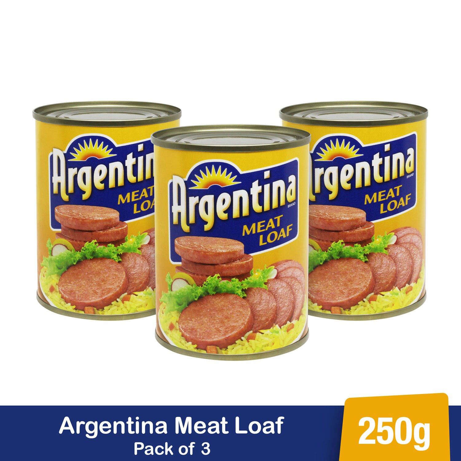 ARGENTINA MEAT LOAF 250G(PACK OF 3) Lazada PH