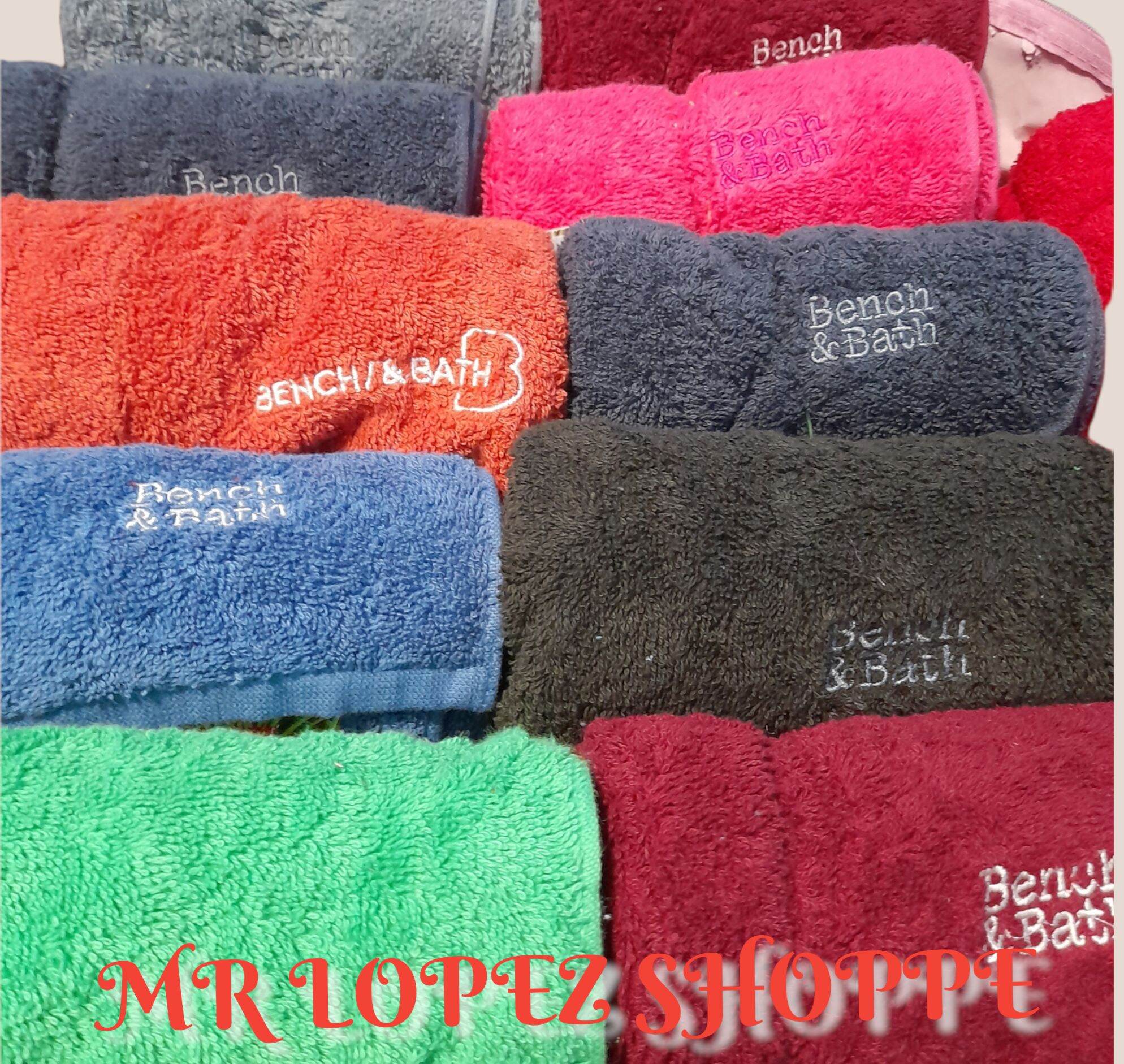 Bench bath 2025 towel colors