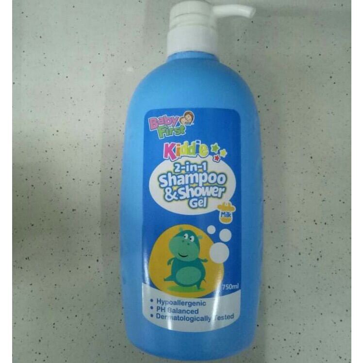 Baby First Kiddie 2 In 1 Shampoo & Shower Gel 750ml. 