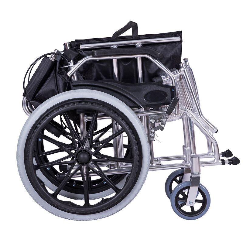 Lightweight Portable Aluminum 3 fold Wheelchair Heavy Duty Lazada PH