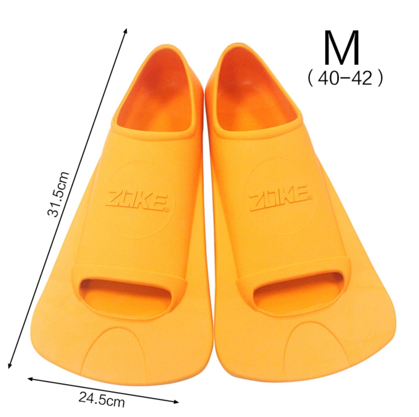 Zhouke Zoke Flippers Swimming Special Children Adult Professional ...