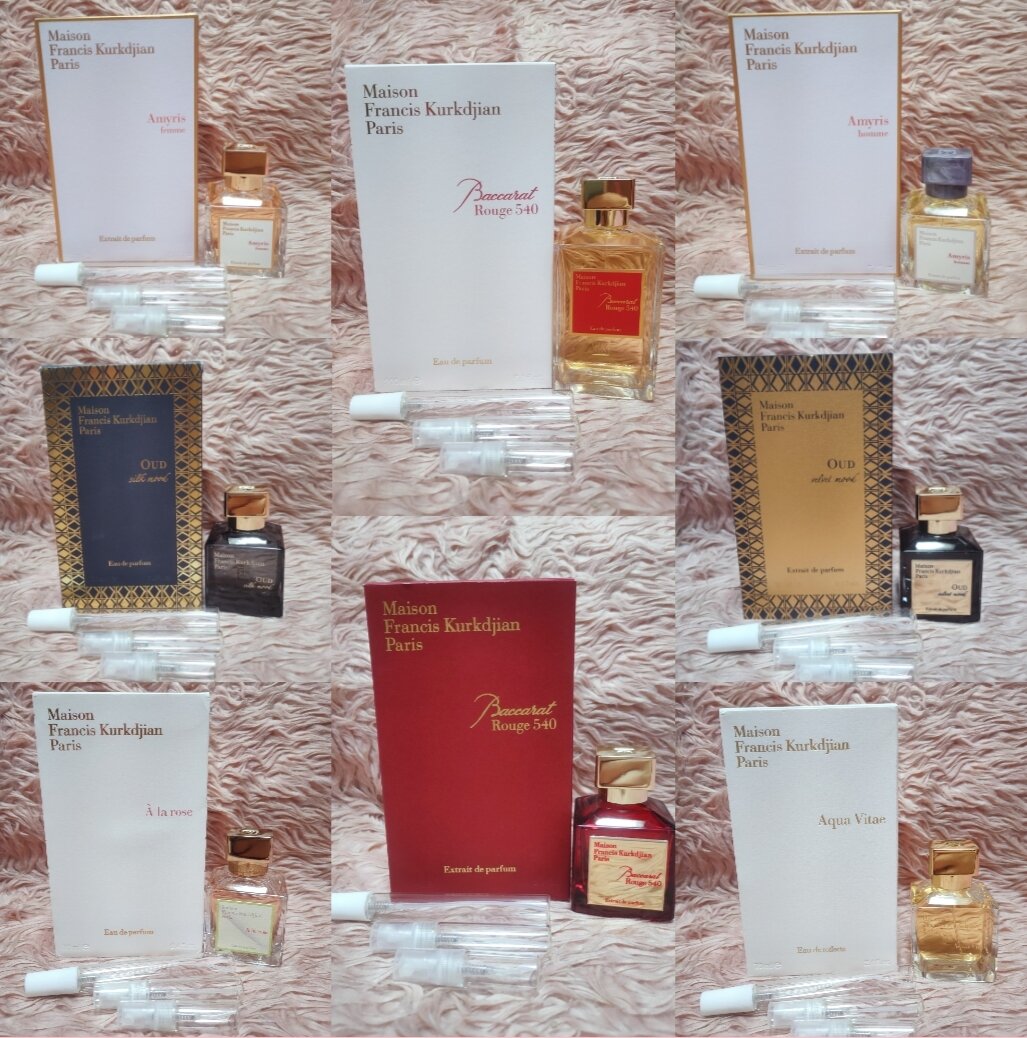 [MS] Decant / Takal Perfume Samples batch 10 MFK Maison Francis