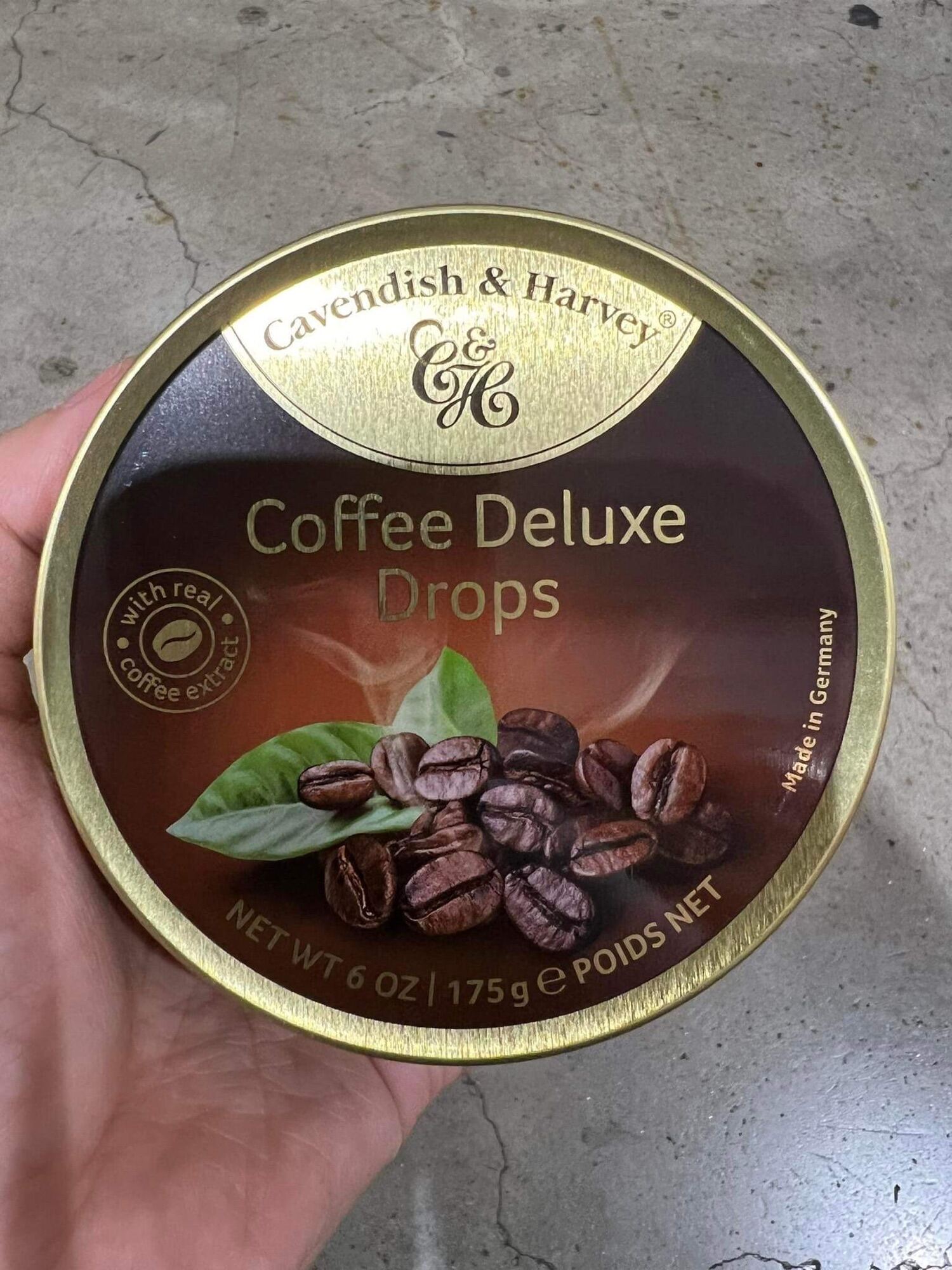 175g Cavendish & Harvey Coffee Deluxe Drops with Real Coffee Extract