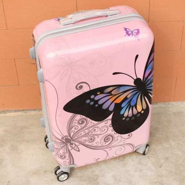 Butterfly luggage hot sale